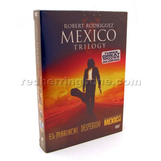 Robert Rodriguez Mexico Trilogy (El Mariachi, Desperado, Once Upon A Time In Mexico) NEW