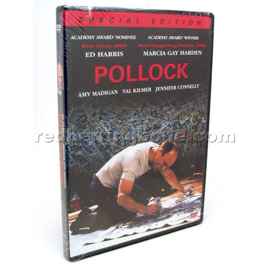 Pollock Special Edition Widescreen DVD (Ed Harris, Marcia Gay Harden) NEW