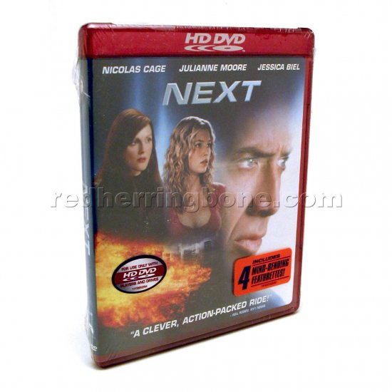Next HD DVD (Nicolas Cage, Julianne Moore, Jessica Biel) NEW