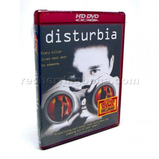 Disturbia HD DVD (Shia LaBeouf, David Morse, Sarah Roemer) NEW