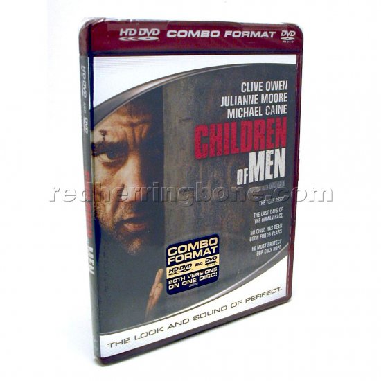 Children Of Men HD DVD & DVD Combo (Clive Owen, Julianne Moore) NEW
