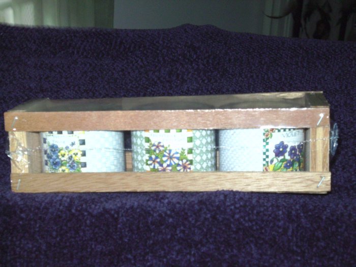 Joy Marie Floral Scented Candles 3pk