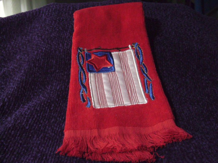 Red Americana Hand/Dish Towel
