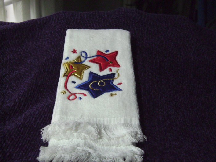 White Americana Hand/Dish Towel