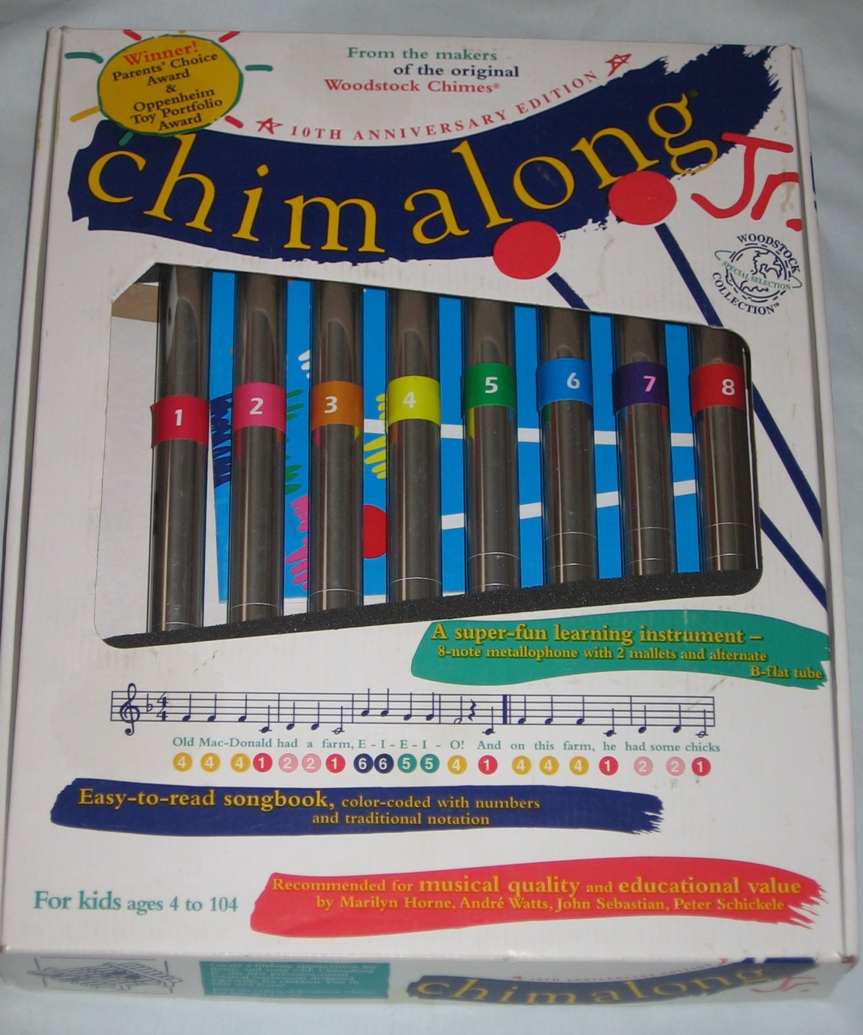 Woodstock CHIMALONG JR Musical Instrument Xylophone 10th Anniversary