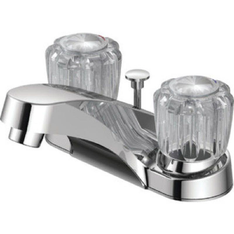 ASPEN Two Handle Bath Faucet Polished Chrome Finish 412384 HD Supply NEW Factory Sealed