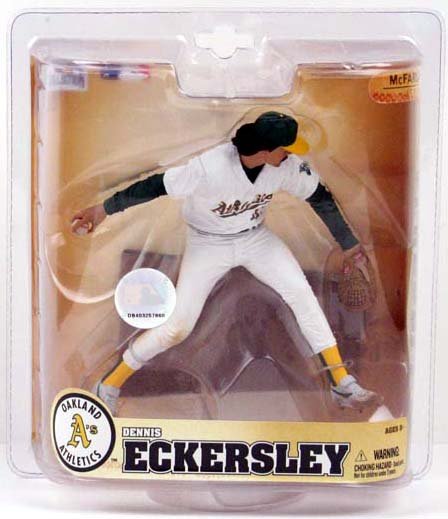 MCFARLANE COOPERSTOWN 5 DENNIS ECKERSLEY OAKLAND A's
