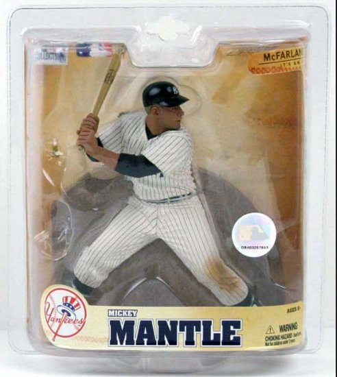 MCFARLANE COOPERSTOWN 5 MICKEY MANTLE NEW YORK YANKEES