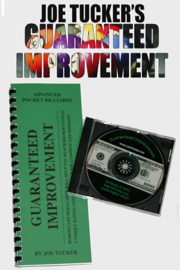 POOL/BILLIARDS GUARANTEED IMPROVEMENT BOOK & DVD SET