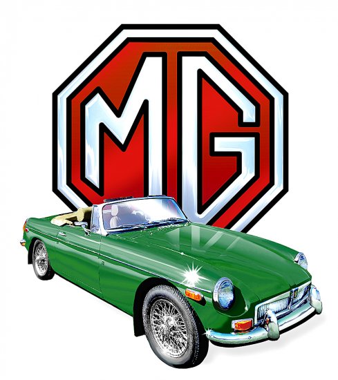 MGB chrome bumber t-shirt