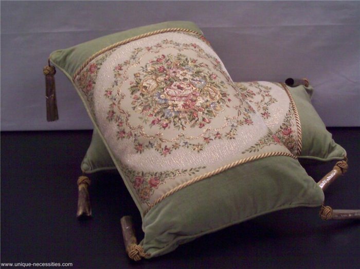 Two Soft Velvet Tapestry Cushions For Sofa Or Bedroom