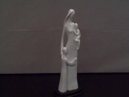 Young Mother and Children Figurine For Mother's Day