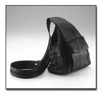 Leather Hobo Sling/Backpack Purse by Navarre Leather Company.