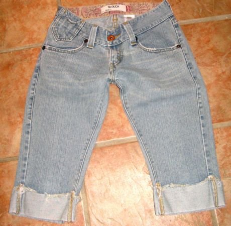 Levi's 504 sz3 Slouch Stretch jean Capris