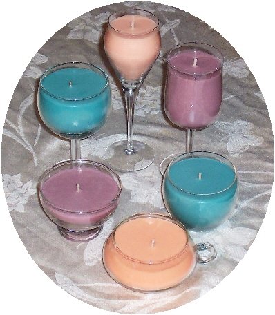 CUSTOM-MADE 6 OZ. SOY CANDLE - YOU CHOOSE FRAGRANCE & CONTAINER