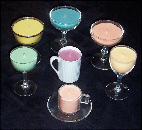 CUSTOM MADE 4 OZ. SOY CANDLE - YOU CHOOSE FRAGRANCE & CONTAINER