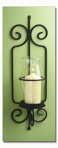 Luca Bella Home Julianne Wrought Iron Wall Sconce