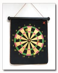 Club Fun Magnetic Roll up Dart Board