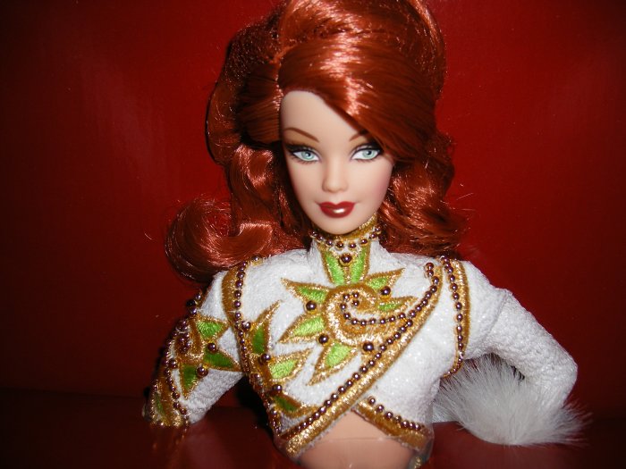 Bob Mackie Barbie RADIANT REDHEAD Doll 2002 NRFB