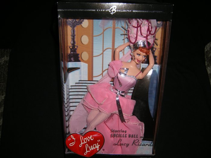Barbie as Lucy Gets in Pictures Lucille Ball Doll NRFB