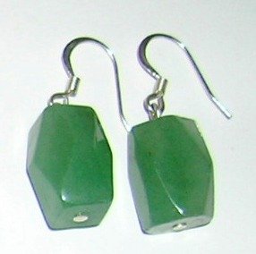 Green Aventurin earrings