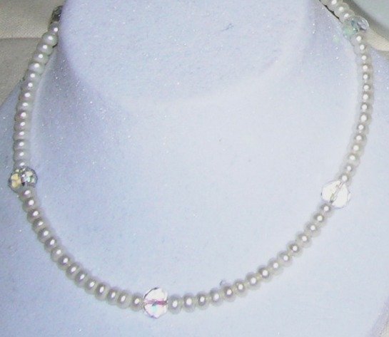 Freshwater big pearls with big Crystals