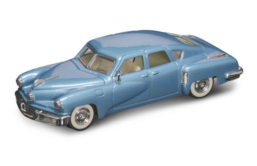 Road Legends 1948 Tucker Torpedo By Yat Ming, 1:43 Scale - Blue