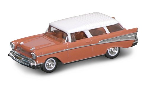 Road Legends 1957 Chevrolet Nomad by Yat Ming, 1:43 Scale - Buckskin Brown