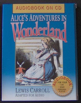 Alice Adventures in Wonderland AudioBook CD NEW