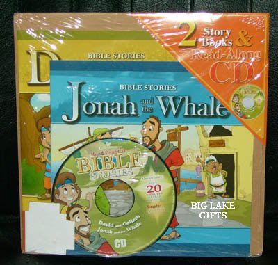 Bible Stories CD AudioBook David & Goliath Jonah &Whale