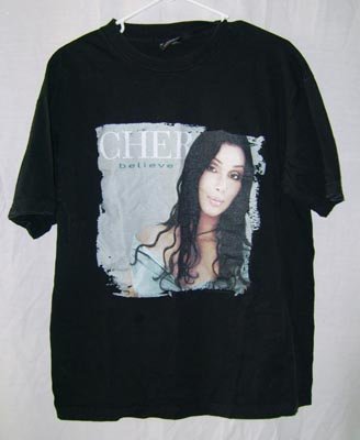 CHER Believe Concert T-Shirt '99 Large L