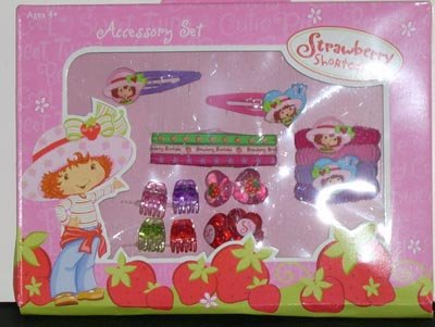 Strawberry Shortcake Hair Accessories Set NEW