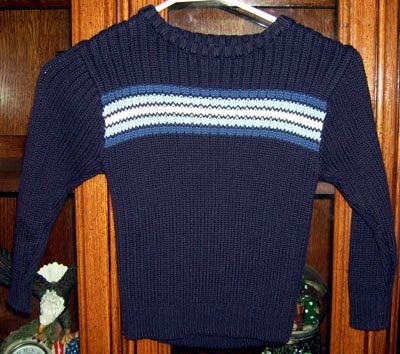 Gymboree Blue Sweater 4 Years SCOUTS HONOR Boys