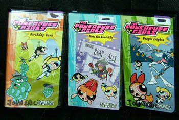 Powerpuff Girls Movies Lot of 3 VHS Videos