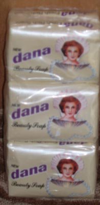 Dana Beauty Soap NOS New 6 Bars Lot