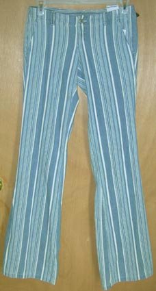 Diesel Blue Striped Pants Jeans Size 28 NEW