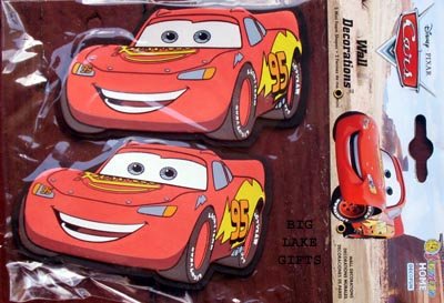Disney CARS Lightening McQueen Foam Wall Decorations