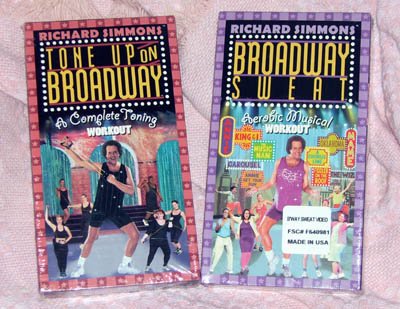 Richard Simmons Workout Video Lot BROADWAY NEW VHS