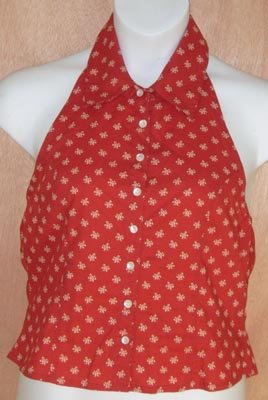 Kit Cornell Summer Halter Top Size Large L Shirt