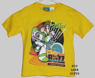 Toy Story BUZZ LIGHTYEAR Boy's Shirt 4 4T Top NEW