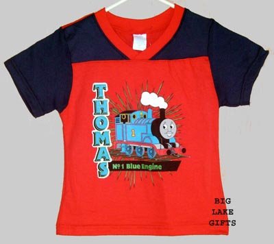 Thomas The Tank Engine Train Shirt Boy's 4 4T NEW Top