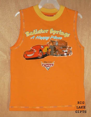 Disney CARS Lightening McQueen Mater Shirt 5 5T NEW Top