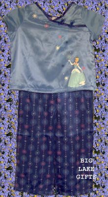 Disney Store Princess Cinderella PJ's Pajamas 2/3 2T 3T NEW