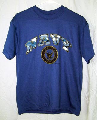 Youth United States NAVY T-Shirt Size 10/12 NEW USN