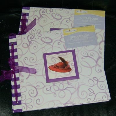 Red Hat Society Stickers & Scrapbook Lot of 2 - Free Shipping
