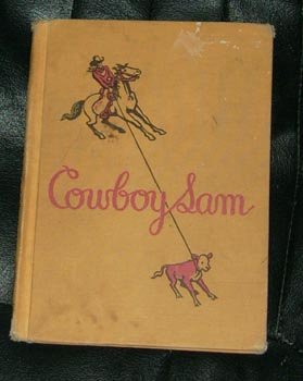 COWBOY SAM Vintage HC Book 1960
