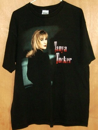 Tanya Tucker World Tour Concert T-Shirt 1995 Shirt Size XL