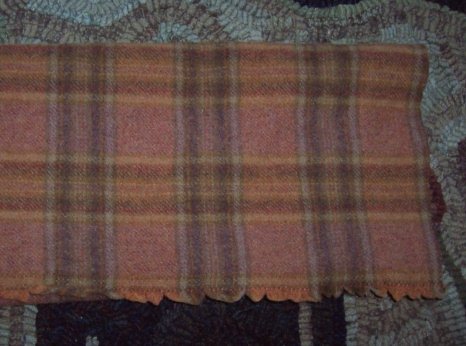 OLD SQUASH PLAID - Rug Hooking Wool, quilting