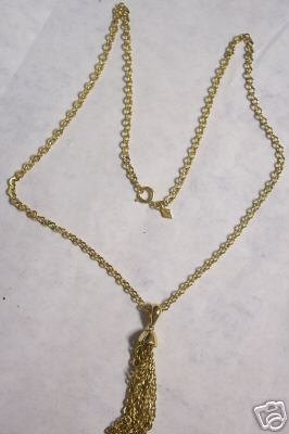 Awesome Sarah Covington Chain with Tassel Pendant