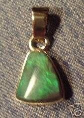 Awesome 2 ct. Black Opal Pendant Men or Ladies